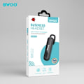 Pikkukuva 3 / 3: BWOO Bluetooth-kuulokkeet BW76, musta