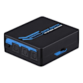 Miniatyrbillede 1 af 5: SPDIF/TOSLINK Digital Optical Audio 4x1 Switch with IR Remote Control