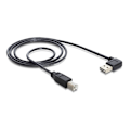 Miniatyrbillede 3 af 5: Delock Kabel EASY-USB 2.0 Typ-A hane vinklad Vä/Hö.,> USB 2.0 Typ-B