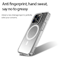 Pikkukuva 4 / 5: Läpinäkyvä kotelo, joka tukee magneettista latausta, iPhone 13 Transparent