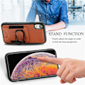Miniatyrbillede 9 af 9: Mobilcover med ringeholder til iPhone 12/12 Pro, Sort Svart