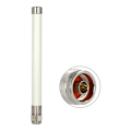 Miniatyrbild 1 av 2: DeLOCK WLAN antenn, N hane, 4,5-7,0 dBi, 802.11a/b/g/n/ac, vit