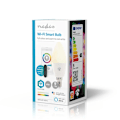 Miniatyrbillede 10 af 11: Nedis SmartLife Fuld Farve Pære | Wi-Fi | E14 | 470 lm | 4.9 W | RGB / Varm til kølig hvid | 2700 - 6500 K | Android™ / IOS | Stearinlys | 1 stk