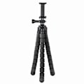 Miniatyrbillede 1 af 10: Hama Bordstativ Flex Smartphone & GoPro 26cm Sort