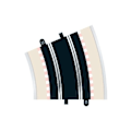 Miniatyrbillede 2 af 2: Scalextric 2 stk. kurve 4 ydrekurve 22,5°