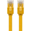 Pikkukuva 6 / 8: Goobay CAT 6 platt patchkabel, U/UTP, gul kopparledare (CU)