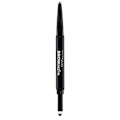 Miniatyrbillede 1 af 2: Maybelline Brow Satin Duo Pencil - Sortbrun