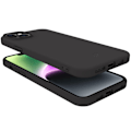 Miniatyrbild 7 av 8: Celly Cromo Soft rubber case iPhone 15 Svart Svart