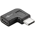Miniatyrbild 4 av 7: Goobay Adapter USB-C™ till USB-C™ 90°, svart USB-C™ uttag > USB-C™ plugg
