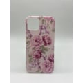 Pikkukuva 1 / 2: Marmorikuori vaalealla kukkakuviolla iPhone 11 Pro Max -puhelimeen Flerfärgad
