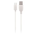 Pikkukuva 1 / 3: Maxlife microUSB pikalatauskaapeli (2A) 3m, valkoinen