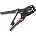 Miniatyrbild 1 av 4: Fixpoint Crimptång för modularkontakter för crimpning av 4-, 6-, 8- och 10-poliga Western-kontakter av typ RJ10, RJ11, RJ12, RJ45 och RJ50 samt DEC