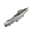 Miniatyrbillede 2 af 10: Revell German Submarine Type IX C/40 (U190) 1:144