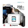 Pikkukuva 3 / 3: Kingston 256GB SDXC Canvas Go Plus 170R C10 UHS-I U3 V30