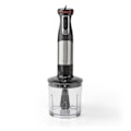 Miniatyrbillede 3 af 11: Nedis Hand Blender | 800 W | Hastighedsindstillinger: Variabel hastighedskontrol | Chopper | Aluminium / Sort