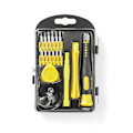 Miniatyrbild 2 av 8: Nedis Phone/tablet repair set | 17-in-1 | Läsplatta / PC / Smartphone | Philips bits | Slitsade bits | Pentalobe-bits | Tri-wing-bits