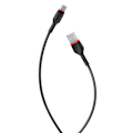 Miniatyrbild 2 av 3: XO USB - USB-C Kabel, 1,0 m, 2,4A, Svart