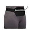Miniatyrbild 4 av 7: STREETZ Sport waist bag, reflective, fits most mobile phones, black Svart