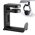 Miniatyrbild 2 av 9: Desire2 Hållare För Hörlur/Headset Svart Monterat På Skrivbordsskiva
