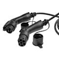 Miniatyrbillede 4 af 7: greencell Ladekabel Elbil EV19 Typ1 7m 3.6kW 16A 1-FAS Sort IP55