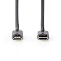 Miniatyrbillede 3 af 10: Nedis Ultra High Speed â€‹â€‹HDMI â„¢ kabel | HDMIâ„¢ Stik | HDMIâ„¢ Stik | 8K@60Hz | 48 Gbps | 3.00 m | Runde | 6.7 mm | Gun Metal Grå | Cover Box