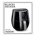 Miniatyrbillede 10 af 10: BLACK+DECKER Airfryer Digital Control 3,5L Sort
