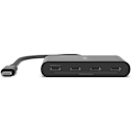 Miniatyrbillede 3 af 6: Belkin Connect USB-C-hub, fire porte