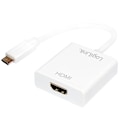 Miniatyrbillede 2 af 3: LogiLink USB-C -> HDMI-Hona Adapter