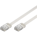 Miniatyrbillede 2 af 2: DELTACO U/UTP Cat6 patchkabel, <b>fladt</b>, LSZH (Low Smoke Zero Halo