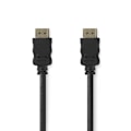 Pikkukuva 2 / 4: Nedis High Speed ​​HDMI ™ Kaapeli Ethernet | HDMI™ liitin | HDMI™ liitin | 4K@30Hz | ARC | 10.2 Gbps | 7.50 m | Pyöreä | PVC | Musta | Blister