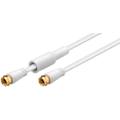 Pikkukuva 4 / 5: Goobay Platt SAT-antennkabel (80 dB), dubbelskärmad, väderskyddad guldpläterad, F-plugg > F-plugg (helt avskärmad)