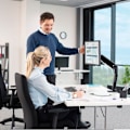 Miniatyrbild 4 av 10: Hama Monitorfäste Performer För En Monitor Dynamisk Svart