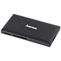 Miniatyrbild 2 av 6: Hama Kortläsare USB 3.0 Multi SD/microSD/CF/MS Svart