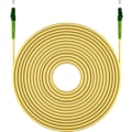 Miniatyrbild 6 av 7: Goobay Fiberoptisk kabel (FTTH), Singlemode (OS2) Yellow, gul (Simplex), 20 m plugg LC-APC (8°) > plugg LC-APC (8°), halogenfri kabelhölje (LSZH)