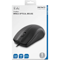 Miniatyrbillede 7 af 8: DELTACO optisk mus med ledning, 3 knapper med scroll, 1.200 DPI, USB 2