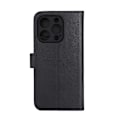 Miniatyrbillede 3 af 8: RADICOVER Mobilcover med Strålingsbeskyttelse PU MagS RFID Sort - iPhone 15 Pro Svart