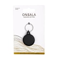 Pikkukuva 3 / 3: Onsala Airtag Holder Silicone Black with Keyring