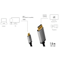 Pikkukuva 4 / 5: LogiLink USB-C -> DisplayPort 4K/60Hz A