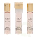 Miniatyrbillede 1 af 5: Chanel Coco Mademoiselle Intense Giftset 21 ml, 3x Edp Spray Refill 7ml - Twist and Spray