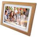 Miniatyrbild 1 av 4: Denver Smart fotoram 10,1" Wifi FRAMEO programvara PFF-1042LW Ljust trä
