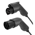 Pikkukuva 2 / 6: DELTACO e-Charge, kaapeli Type 2 - Type 1, 1-vaihe, 16A, 7m