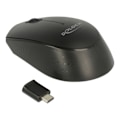 Miniatyrbild 2 av 3: DeLOCK Optical 3-button mini mouse USB Type-C 2.4 GHz wireless