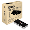 Pikkukuva 1 / 5: CLUB3D csv-1591 Dockning USB 3.2 Gen 1 (3.1 Gen 1) Type-C Svart, Krom