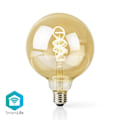Miniatyrbillede 1 af 11: Nedis SmartLife LED Glødepære | Wi-Fi | E27 | 360 lm | 4.9 W | Varm til kølig hvid | 1800 - 6500 K | Glas | Android™ / IOS | Globe | 1 stk