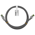 Miniatyrbillede 3 af 9: Goobay GHMT-certificeret CAT 8.1 netværkskabel, S/FTP (PiMF), grå kobberleder, LSZH halogenfri kabelkappe, 2 m