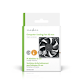 Miniatyrbillede 5 af 8: Nedis DC-ventilator | DC | Ventilatorstørrelse: 92 mm | 3-Pin | 26.7 dBA | Sort
