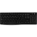 Miniatyrbild 1 av 11: LOGITECH K270, wireless keyboard, USB Nano receiver, Nordic, black