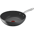 Miniatyrbillede 1 af 5: Tefal wokpanna, 28 cm, keramisk beläggning, grå