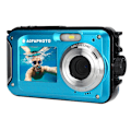Miniatyrbild 4 av 10: Agfa Digitalkamera WP8000 CMOS WP 24MP Blå Full HD