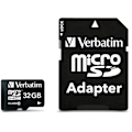 Pikkukuva 2 / 2: Verbatim microSDHC, 32GB,  Class 10, mukana sovitin